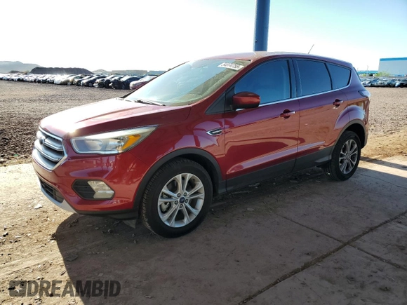 2017 Ford Escape SE with VIN 1FMCU0G9XHUE97127, listed as a Copart auction lot 54074755 with 129,205 mi miles and Clean Title. Bid and sale history available at carsss.com. Image 1.