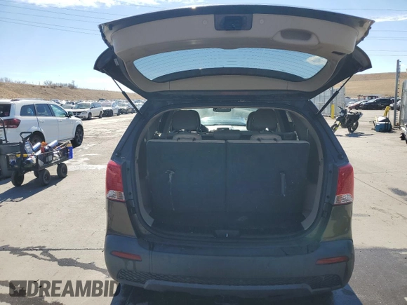 2011 Kia Sorento EX with VIN 5XYKUDA27BG133341, listed as a Copart auction lot 47578165 with 129,331 mi miles and Salvage Title. Bid and sale history available at DreamBid. Image 6.