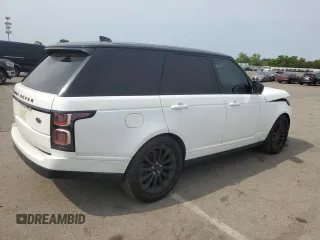 2019 Land Rover Range Rover HSE z VIN SALGS2SV4KA525727, wystawiony jako Copart lot #60327345 z przebiegiem 56 543 mil mil oraz Szkoda całkowita • Salvage title. Historia ofert i sprzedaży dostępna na DreamBid. Obrazek 3.