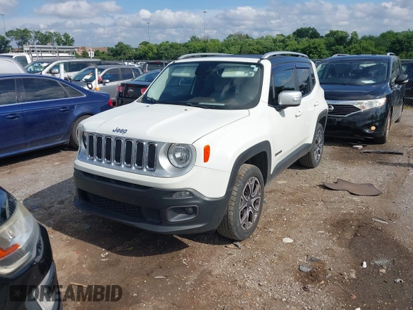 2017 Jeep Renegade Limited с VIN ZACCJBDB9HPF13318, выставлен на аукционе IAAI как лот 42551359 с пробегом 136 969 миль миль и . История ставок и продаж доступна на DreamBid. Изображение 17.