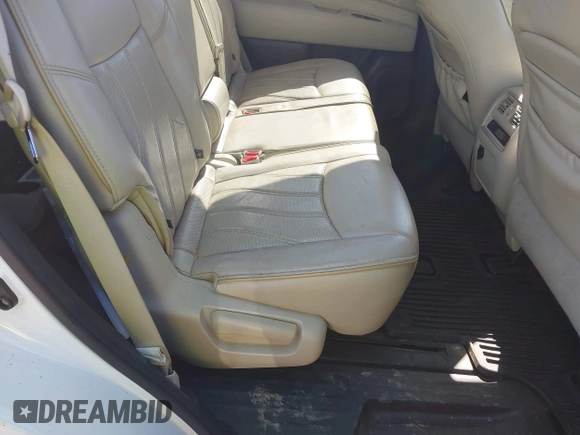 2015 Infiniti QX60 with VIN 5N1AL0MM6FC554039, listed as a IAAI auction lot 42055591 with 148,364 mi miles. Bid and sale history available at carsss.com. Image 8.