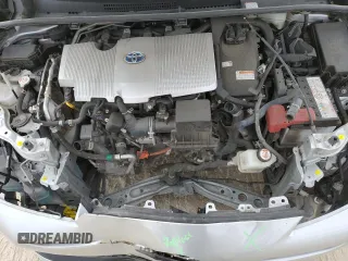 2022 Toyota Prius L Eco with VIN JTDKAMFU9N3167048, listed as a Copart auction lot 53555445 with 54,563 mi miles and Salvage Title. Bid and sale history available at carsss.com. Image 11.