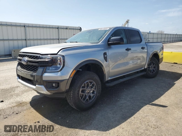 2024 Ford Ranger XLT с VIN 1FTER4HH3RLE42862, выставлен на аукционе Copart как лот 50974045 с пробегом 1 760 миль миль и Списание • Salvage title. История ставок и продаж доступна на DreamBid. Изображение 1.