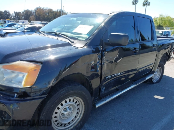 2010 Nissan Titan SE with VIN 1N6BA0EK8AN326047, listed as a IAAI auction lot 41820275 with 132,774 mi miles. Bid and sale history available at carsss.com. Image 6.