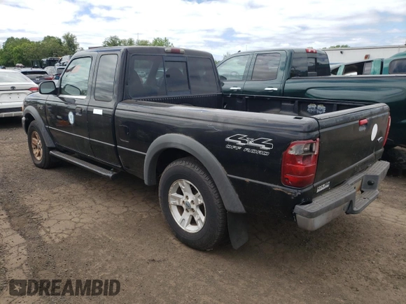 2002 Ford Ranger XL Fleet with VIN 1FTZR45E52TA14860, listed as a Copart auction lot 57704695 with 107,240 mi miles and Non repairable. Bid and sale history available at DreamBid. Image 2.