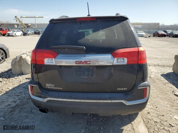 2017 GMC Terrain SLT with VIN 2GKFLUEKXH6241753, listed as a Copart auction lot 48865965 with 166,710 mi miles and Clean Title. Bid and sale history available at carsss.com. Image 6.