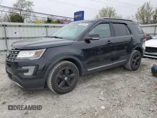 2016 Ford Explorer XLT z VIN 1FM5K8D84GGC29650, wystawiony jako Copart lot #52934345 z przebiegiem 109 638 mil mil oraz Szkoda całkowita • Salvage title. Historia ofert i sprzedaży dostępna na DreamBid. Obrazek 1.