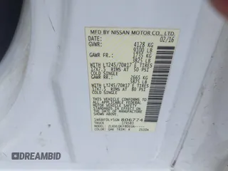 2016 Nissan NV SV with VIN 1N6BF0LY5GN806774, listed as a IAAI auction lot 42176032 with 172,825 mi miles and . Bid and sale history available at DreamBid. Image 9.