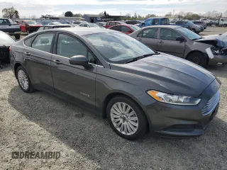 2015 Ford Fusion S Hybrid with VIN 3FA6P0UU7FR306467, listed as a Copart auction lot 47254505 with 153,660 mi miles and Salvage Title. Bid and sale history available at carsss.com. Image 4.