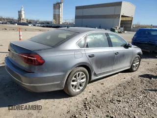 2017 Volkswagen Passat S with VIN 1VWAT7A39HC084887, listed as a Copart auction lot 47217285 with 110,787 mi miles and Salvage title. Bid and sale history available at DreamBid. Image 3.