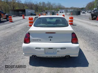 2002 Chevrolet Monte Carlo SS with VIN 2G1WX15K629204602, listed as a IAAI auction lot 42054502 with 163,287 mi miles. Bid and sale history available at carsss.com. Image 16.