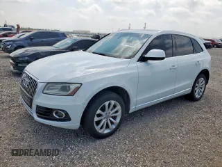 2014 Audi Q5 Premium with VIN WA1CFAFP3EA055866, listed as a Copart auction lot 56986335 with 187,804 mi miles and Salvage title. Bid and sale history available at DreamBid. Image 1.