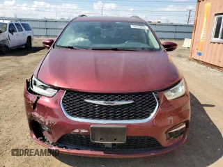 2021 Chrysler Pacifica Touring L with VIN 2C4RC1BG3MR528173, listed as a Copart auction lot 50229055 with 97,158 mi miles and Salvage Title. Bid and sale history available at DreamBid. Image 5.
