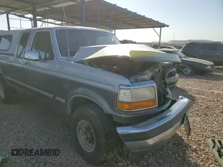 1992 Ford F-150 with VIN 1FTEX14H8NKA72468, listed as a Copart auction lot 44779615 with 134,038 mi miles and Salvage Title. Bid and sale history available at DreamBid. Image 11.