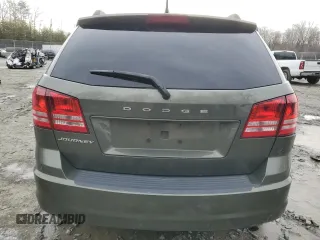 2018 Dodge Journey SE with VIN 3C4PDCAB7JT445621, listed as a Copart auction lot 43879445 with 100,700 mi miles and Salvage Title. Bid and sale history available at carsss.com. Image 6.