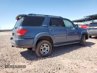 2005 Toyota Sequoia Limited with VIN 5TDBT48A45S250978, listed as a Copart auction lot 50261415 with 238,453 mi miles and Salvage Title. Bid and sale history available at DreamBid. Image 3.