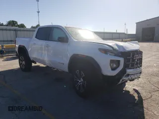 2024 GMC Canyon 4WD AT4 with VIN 1GTP6DEK9R1216337, listed as a Copart auction lot 73501714 with 4,375 mi miles and Salvage Title. Bid and sale history available at carsss.com. Image 4.