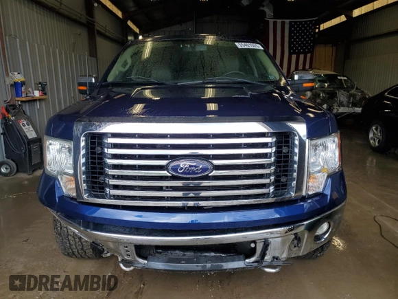 2010 Ford F-150 XL with VIN 1FTFW1EV3AKE70421, listed as a Copart auction lot 55401005 with 136,440 mi miles and Salvage title. Bid and sale history available at DreamBid. Image 5.