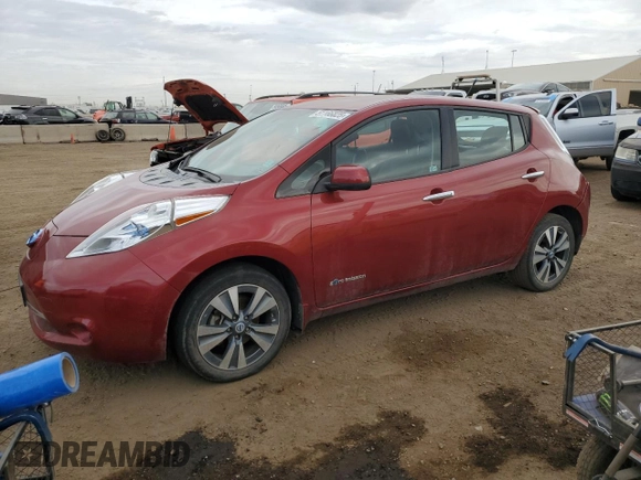 2013 Nissan LEAF SL with VIN 1N4AZ0CP7DC411814, listed as a Copart auction lot 51166825 with 40,108 mi miles and Non repairable. Bid and sale history available at DreamBid. Image 1.