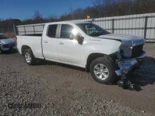 2020 Chevrolet Silverado 1500 LT with VIN 1GCRYDED3LZ230022, listed as a Copart auction lot 46489955 with 96,863 mi miles and Salvage Title. Bid and sale history available at carsss.com. Image 4.