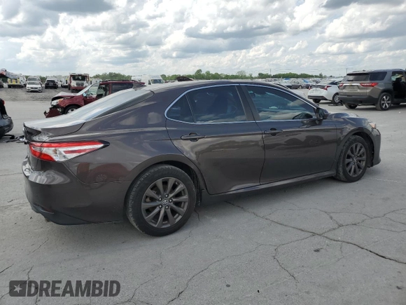 2019 Toyota Camry LE with VIN 4T1B11HK3KU835227, listed as a Copart auction lot 54455045 with 177,916 mi miles and Clean Title. Bid and sale history available at carsss.com. Image 3.