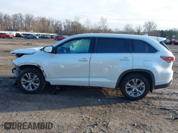 2014 Toyota Highlander LE z VIN 5TDBKRFHXES059727, wystawiony jako IAAI lot #41126330 z przebiegiem 138 166 mil mil oraz . Historia ofert i sprzedaży dostępna na DreamBid. Obrazek 14.