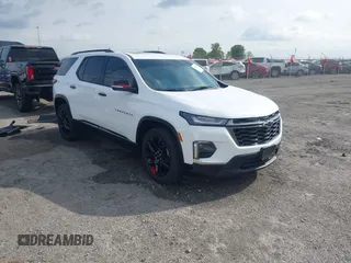 2023 Chevrolet Traverse Premier with VIN 1GNERKKW1PJ301414, listed as a IAAI auction lot 42022275 with 20,151 mi miles and . Bid and sale history available at DreamBid. Image 1.