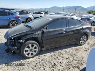 2013 Hyundai Elantra GLS z VIN KMHDH4AEXDU847680, wystawiony jako Copart lot #58820385 z przebiegiem 171 156 mil mil oraz Szkoda całkowita • Salvage title. Historia ofert i sprzedaży dostępna na DreamBid. Obrazek 1.