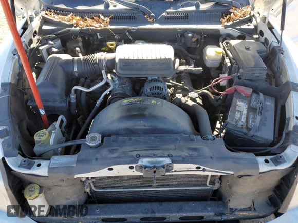 2006 Dodge Dakota SLT with VIN 1D7HW42K86S609668, listed as a Copart auction lot 80587354 with 238,688 mi miles and Salvage Title. Bid and sale history available at carsss.com. Image 11.