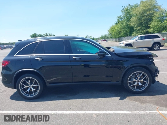 2021 Mercedes-Benz GLC 300 with VIN W1N0G8EB6MF880606, listed as a IAAI auction lot 42387749 with 22,546 mi miles and . Bid and sale history available at DreamBid. Image 13.