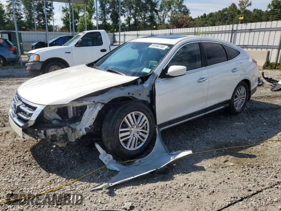 2015 Honda Crosstour EX-L with VIN 5J6TF3H51FL002287, listed as a Copart auction lot 65546764 with 117,709 mi miles and Salvage Title. Bid and sale history available at carsss.com. Image 1.