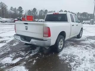 2020 Ram 1500 Classic Tradesman with VIN 1C6RR6FG3LS151774, listed as a IAAI auction lot 41589802 with 131,550 mi miles. Bid and sale history available at carsss.com. Image 4.