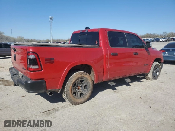2022 Ram 1500 Big Horn with VIN 1C6RRFFG9NN251119, listed as a Copart auction lot 48935875 with 41,531 mi miles and Salvage Title. Bid and sale history available at carsss.com. Image 3.