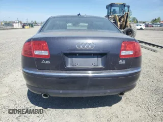 2005 Audi A8 4.2L z VIN WAULL44E55N009656, wystawiony jako Copart lot #51908155 z przebiegiem 133 848 mil mil oraz Szkody całkowita. Historia ofert i sprzedaży dostępna na DreamBid. Obrazek 6.