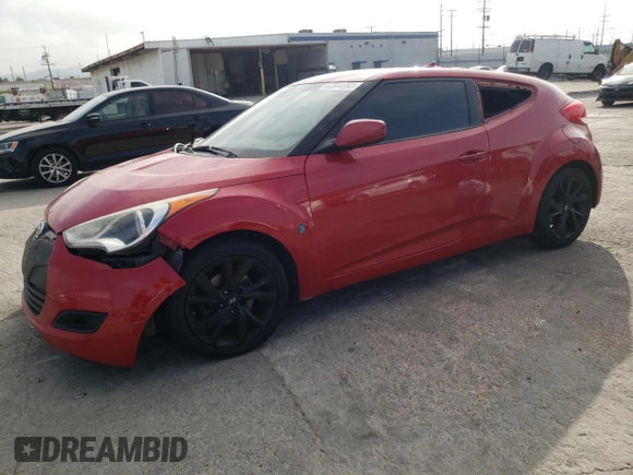 2016 Hyundai Veloster with VIN KMHTC6AD5GU277525, listed as a Copart auction lot 66564993 with 141,248 mi miles. Bid and sale history available at carsss.com. Image 1.