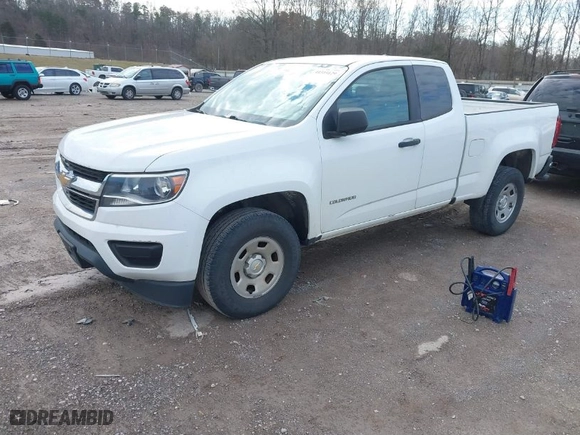 2020 Chevrolet Colorado 2WD Work Truck with VIN 1GCHSBEA3L1185802, listed as a IAAI auction lot 41519129 with 130,335 mi miles. Bid and sale history available at carsss.com. Image 2.