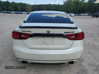 2018 Nissan Maxima SR with VIN 1N4AA6AP7JC395039, listed as a Copart auction lot 67425794 with 121,188 mi miles and Salvage Title. Bid and sale history available at carsss.com. Image 6.