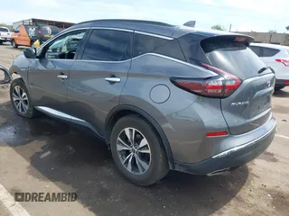 2023 Nissan Murano SV with VIN 5N1AZ2BJ0PC105430, listed as a IAAI auction lot 42020165 with 73,705 mi miles. Bid and sale history available at carsss.com. Image 3.