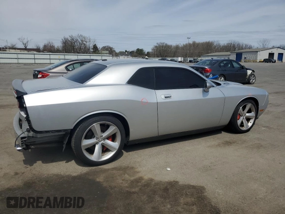 2010 Dodge Challenger SRT-8 with VIN 2B3CJ7DW7AH103481, listed as a Copart auction lot 50550225 with 50,353 mi miles and Salvage title. Bid and sale history available at DreamBid. Image 3.