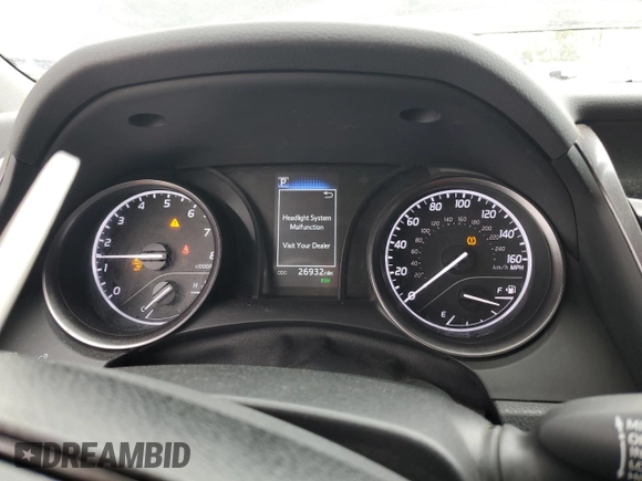 2023 Toyota Camry SE with VIN 4T1T11AK8PU170007, listed as a Copart auction lot 51019605 with 26,932 mi miles and Salvage Title. Bid and sale history available at DreamBid. Image 9.