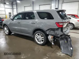 2023 Dodge Durango GT Plus with VIN 1C4RDJDG9PC687805, listed as a Copart auction lot 52167565 with 41,177 mi miles and Salvage Title. Bid and sale history available at carsss.com. Image 2.