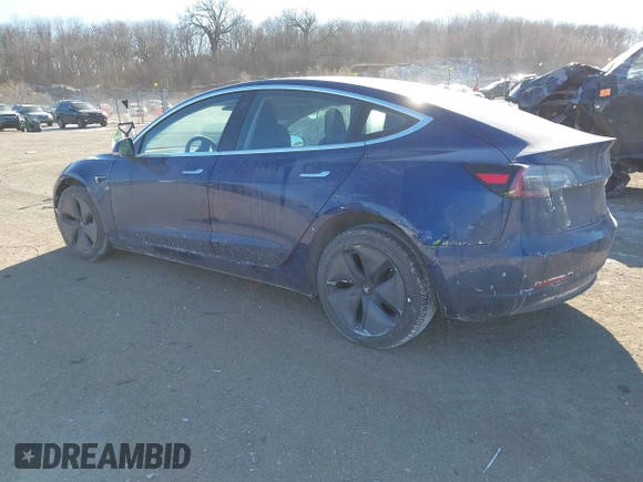 2018 Tesla Model 3 Long Range Battery with VIN 5YJ3E1EA0JF037736, listed as a IAAI auction lot 41423506 with 23,675 mi miles and . Bid and sale history available at DreamBid. Image 3.