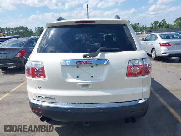 2011 GMC Acadia SLT2 with VIN 1GKKRSED1BJ235224, listed as a IAAI auction lot 42307216 with 158,126 mi miles and . Bid and sale history available at DreamBid. Image 16.