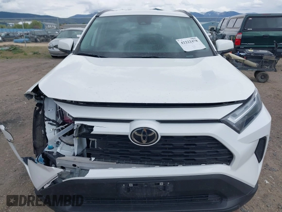 2024 Toyota RAV4 XLE with VIN 2T3P1RFV5RW473727, listed as a IAAI auction lot 42222478 with 19,764 mi miles and . Bid and sale history available at DreamBid. Image 12.