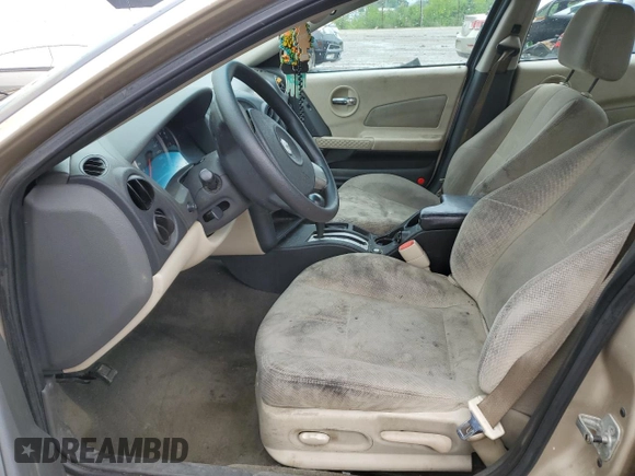 2005 Pontiac Grand Prix with VIN 2G2WP522051178329, listed as a Copart auction lot 59845825 with 122,570 mi miles and Salvage title. Bid and sale history available at DreamBid. Image 7.