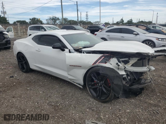 2018 Chevrolet Camaro 2LT with VIN 1G1FD1RX0J0191045, listed as a Copart auction lot 40520734 with 0 mi miles. Bid and sale history available at carsss.com. Image 4.