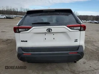 2024 Toyota RAV4 LE with VIN 2T3F1RFV6RC470591, listed as a Copart auction lot 88270555 with 0 mi miles and Salvage Title. Bid and sale history available at carsss.com. Image 6.