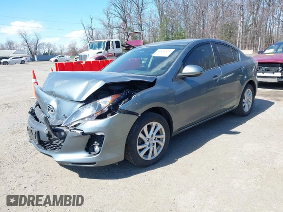 2012 Mazda 3 i Touring with VIN JM1BL1V83C1601163, listed as a IAAI auction lot 41882871 with 127,425 mi miles and . Bid and sale history available at DreamBid. Image 2.