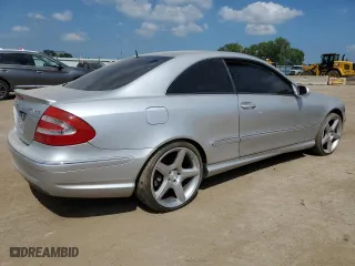 2004 Mercedes-Benz CLK-Class AMG with VIN WDBTJ76H84F071707, listed as a Copart auction lot 68618494 with 120,068 mi miles and Clean Title. Bid and sale history available at carsss.com. Image 3.
