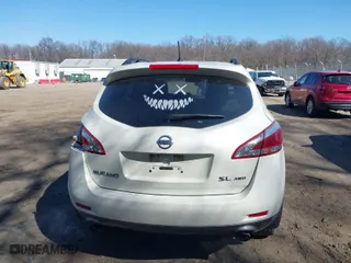 2013 Nissan Murano SL with VIN JN8AZ1MW9DW309830, listed as a IAAI auction lot 41710937 with 119,011 mi miles. Bid and sale history available at carsss.com. Image 17.